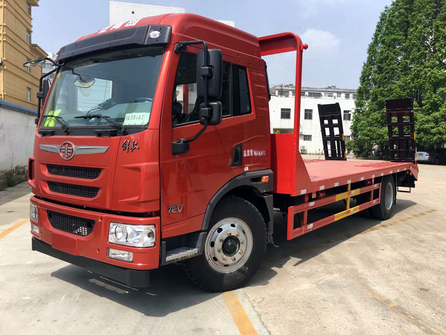 【16噸】解放龍V平板運(yùn)輸車(chē)