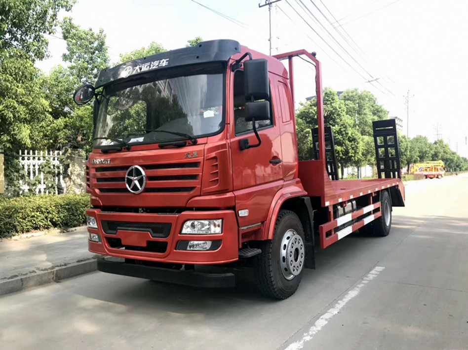 【18噸】大運(yùn)風(fēng)景平板運(yùn)輸車(chē)
